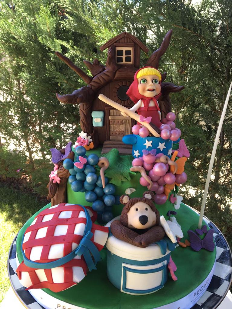 No:261 Şeker Hamurlu Tasarım Pasta