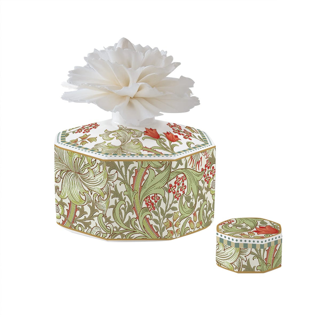 William Morris Porselen Koku Difüzörü 300 ml - Açık Yeşil