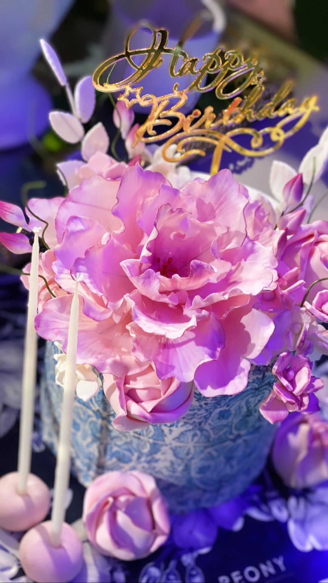 No:238 Şeker Hamurlu Tasarım Pasta