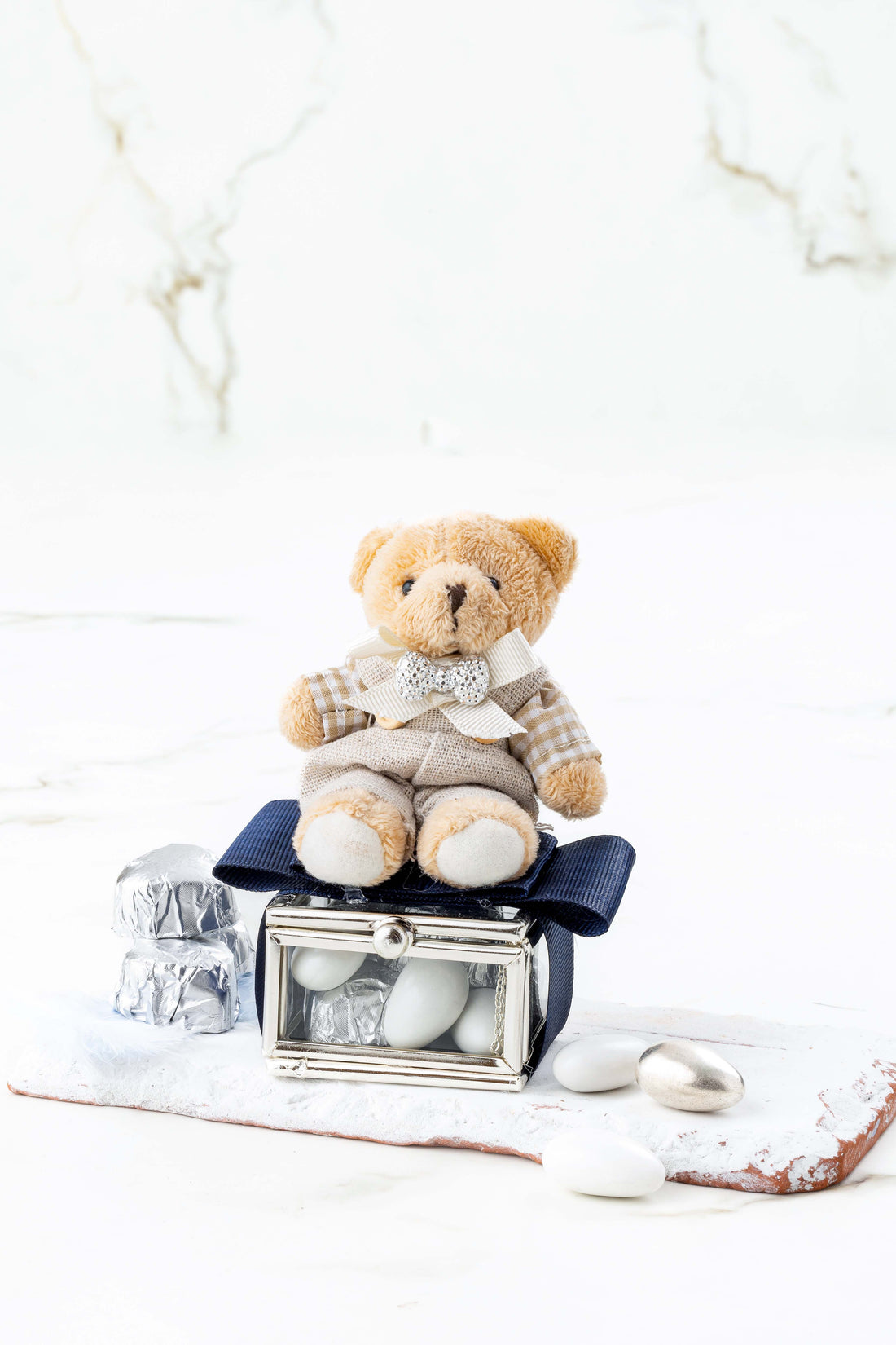 No:14 Ayıcıklı Kutu Yeni Doğan Hediyelik