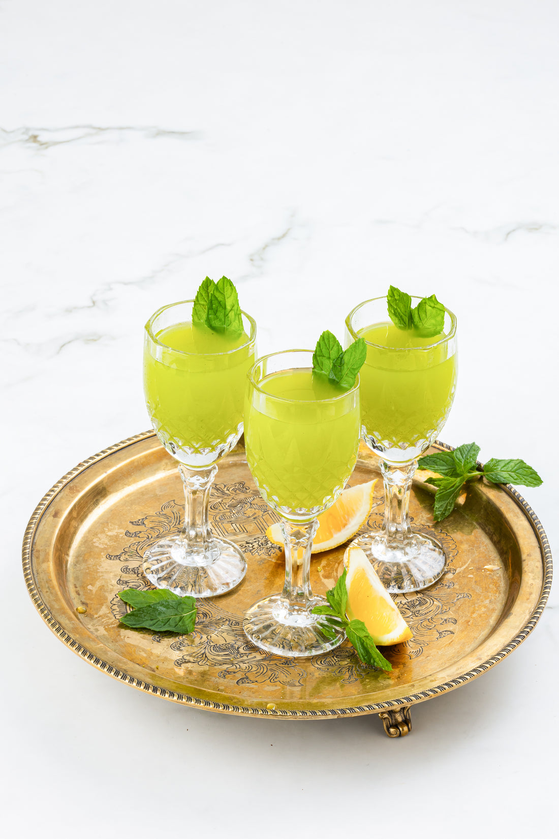 El Yapımı Naneli Limonata