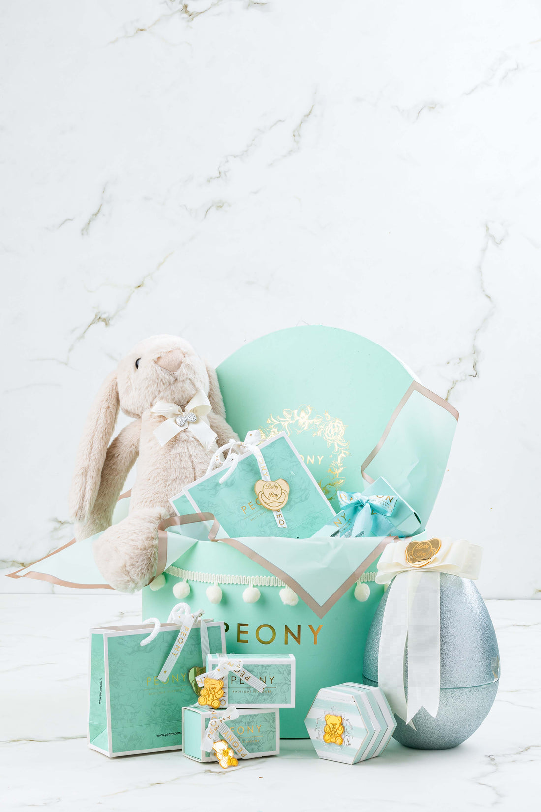 No:17 Ayıcık ve Aksesuarlı Yeni Doğan Hediyelik