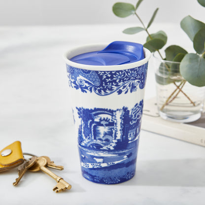Blue Italian Travel Mug 0.23 Lt
