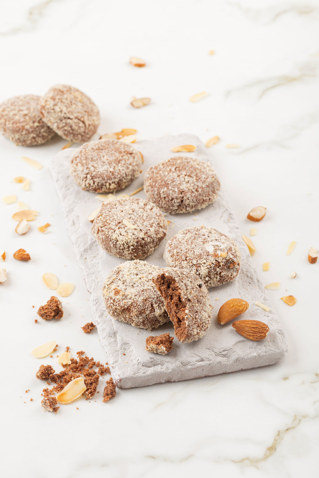 Badem Unlu Balayı Kurabiye