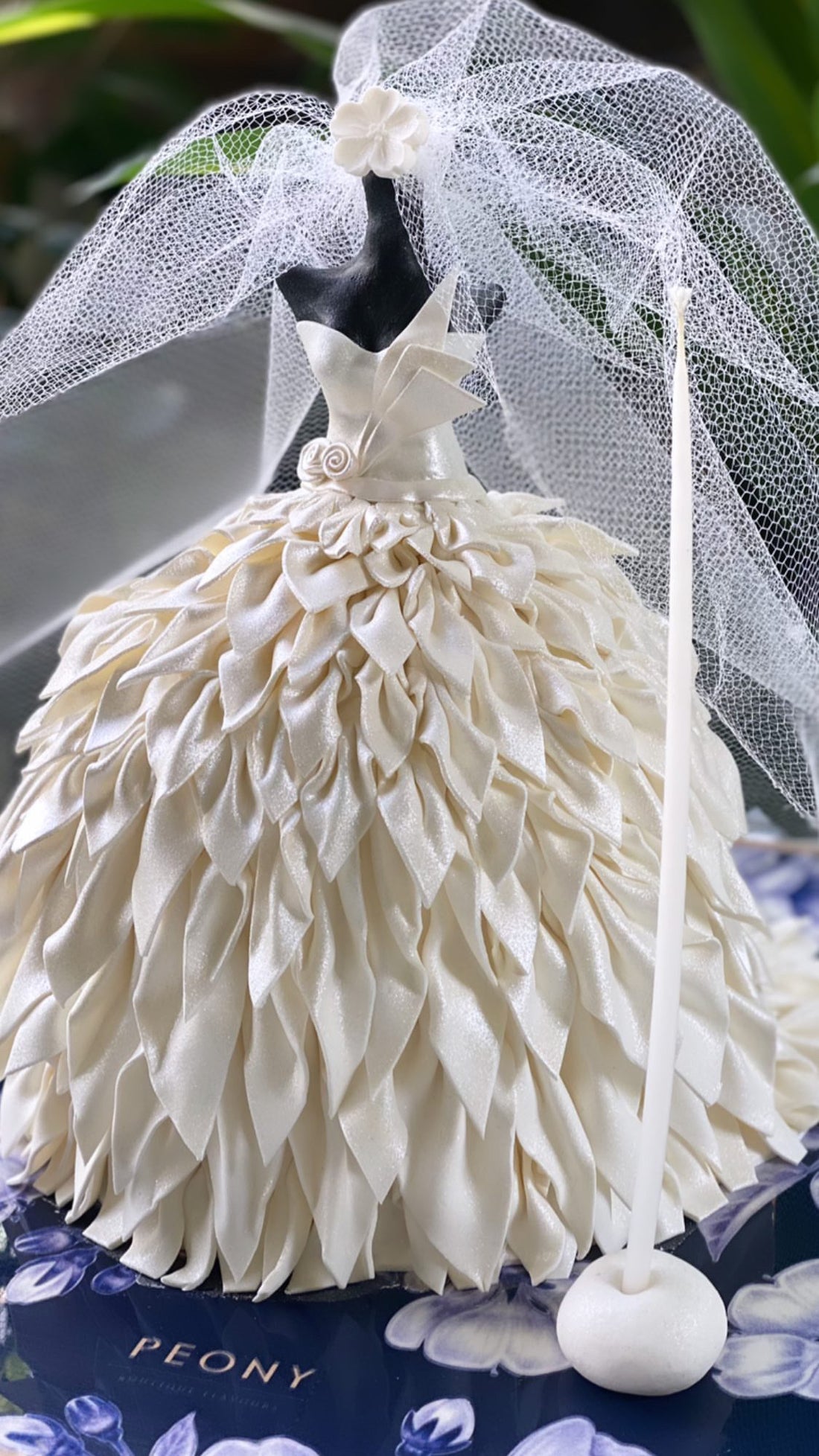 No:201 Şeker Hamurlu Tasarım Pasta