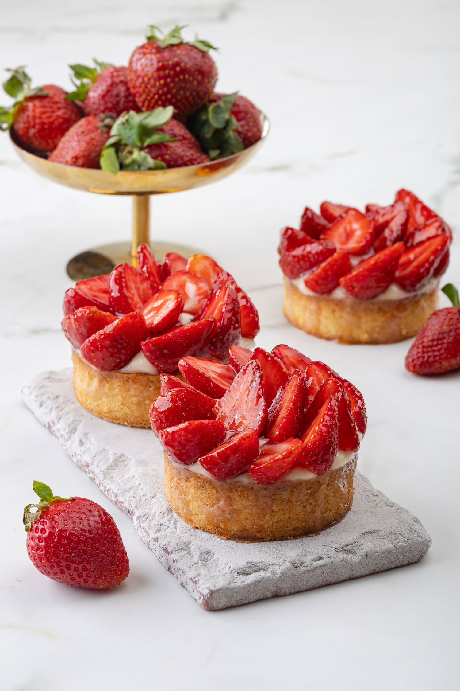 Çilekli Tart