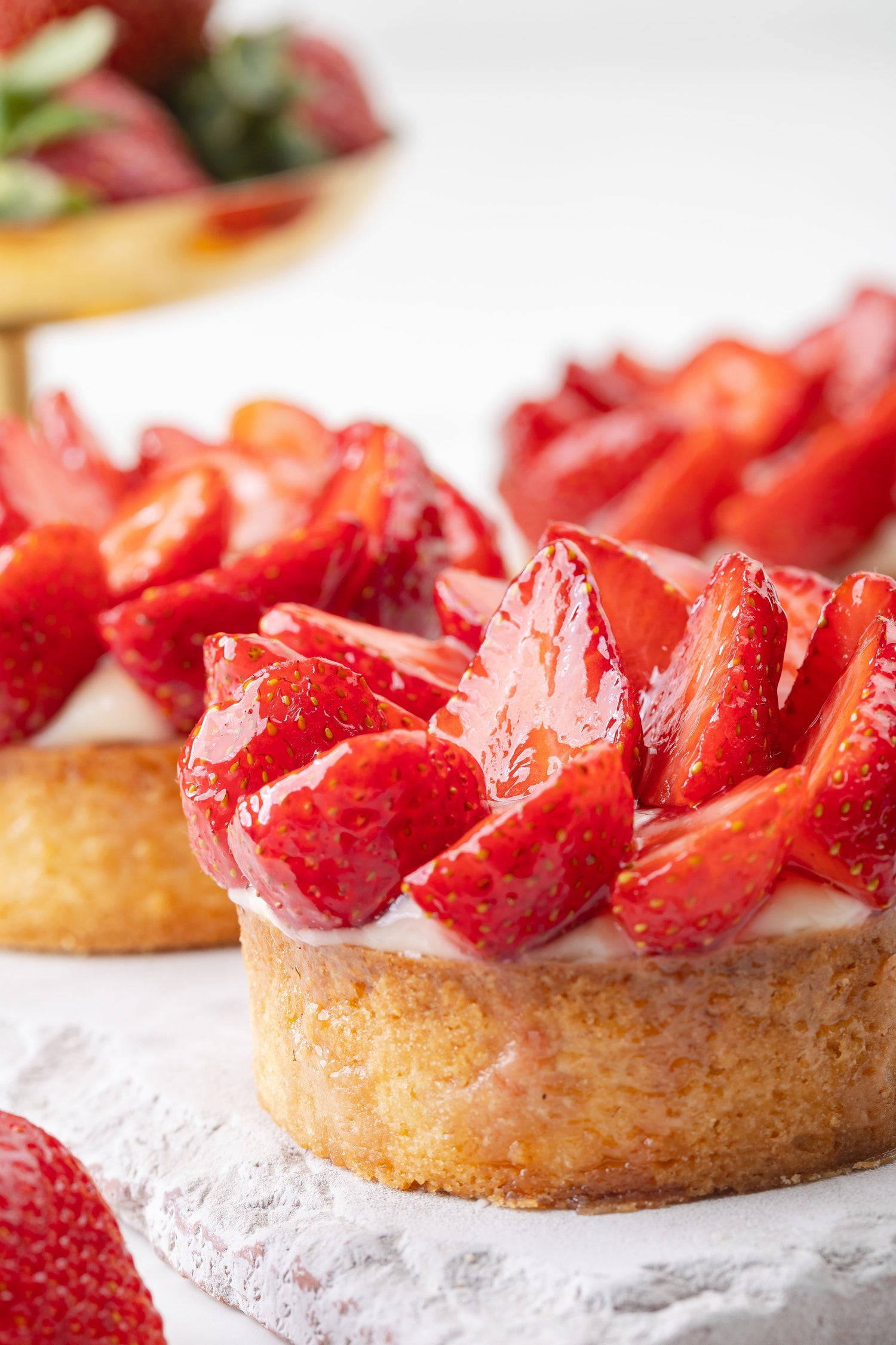 Çilekli Tart