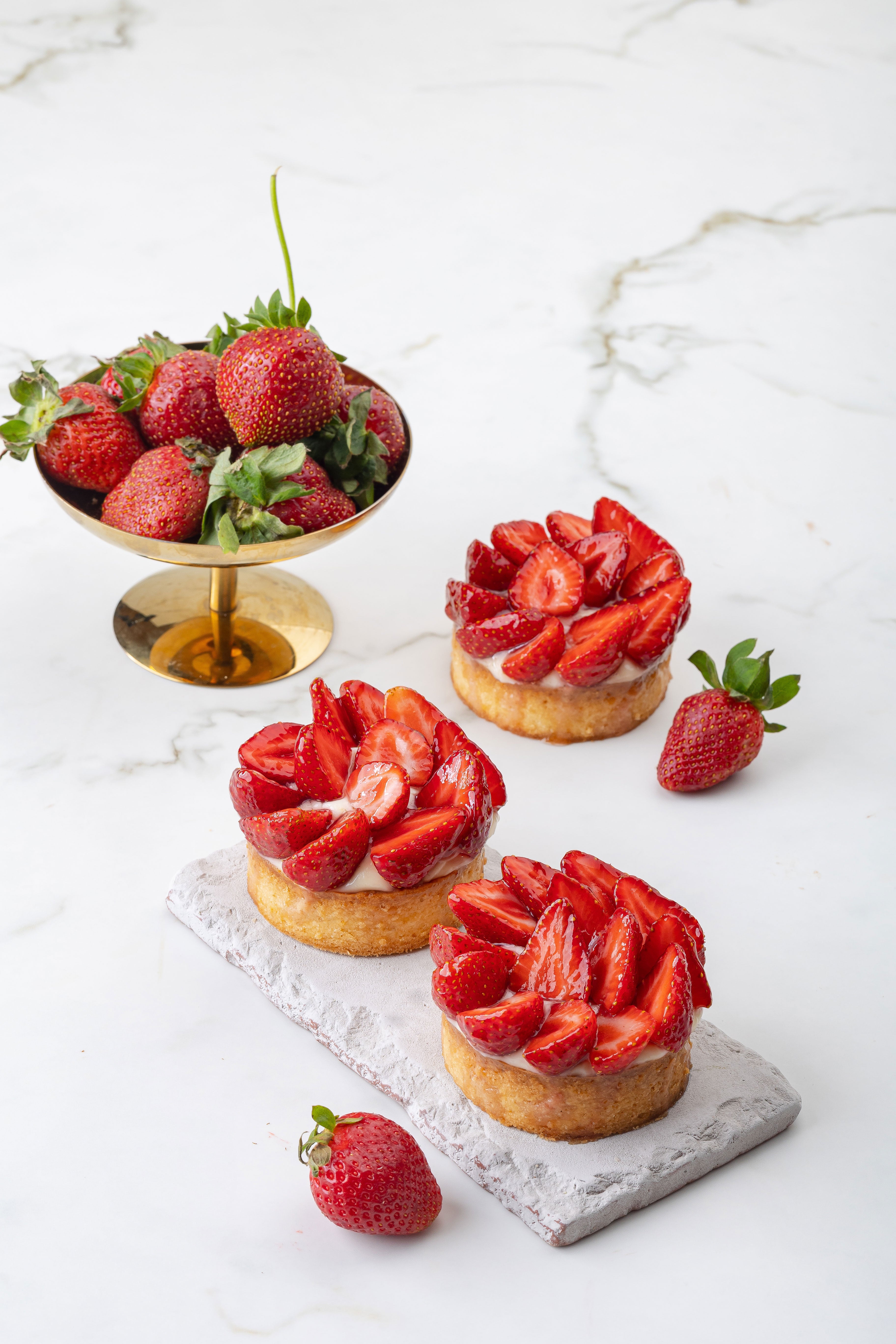 Çilekli Tart