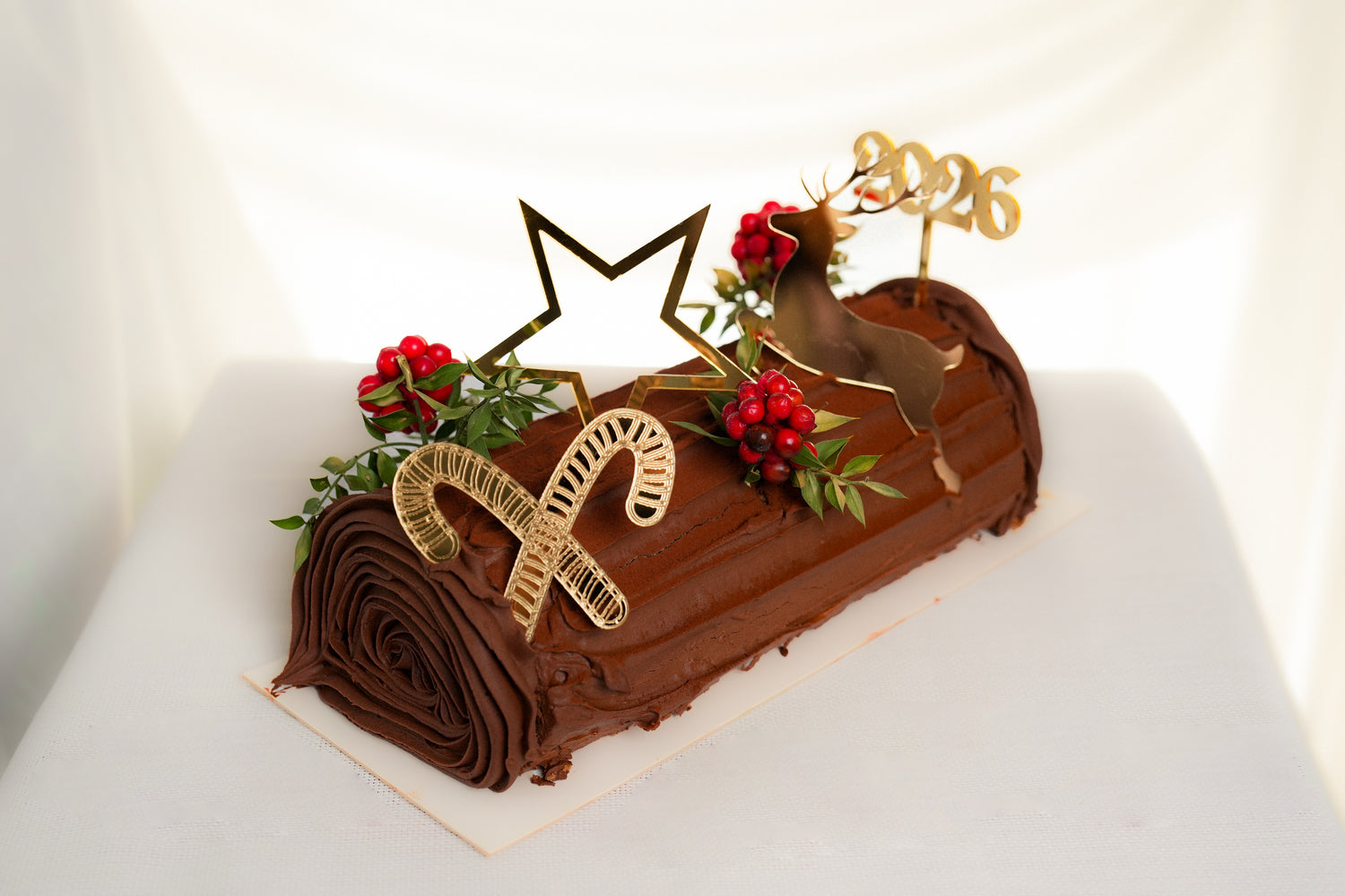 Çikolata Kremalı &amp; Muz Rulo Pasta