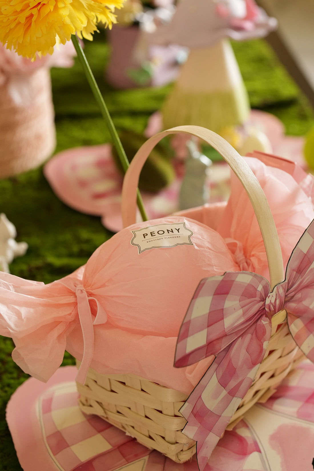 Easter Pembe Küçük Sepet