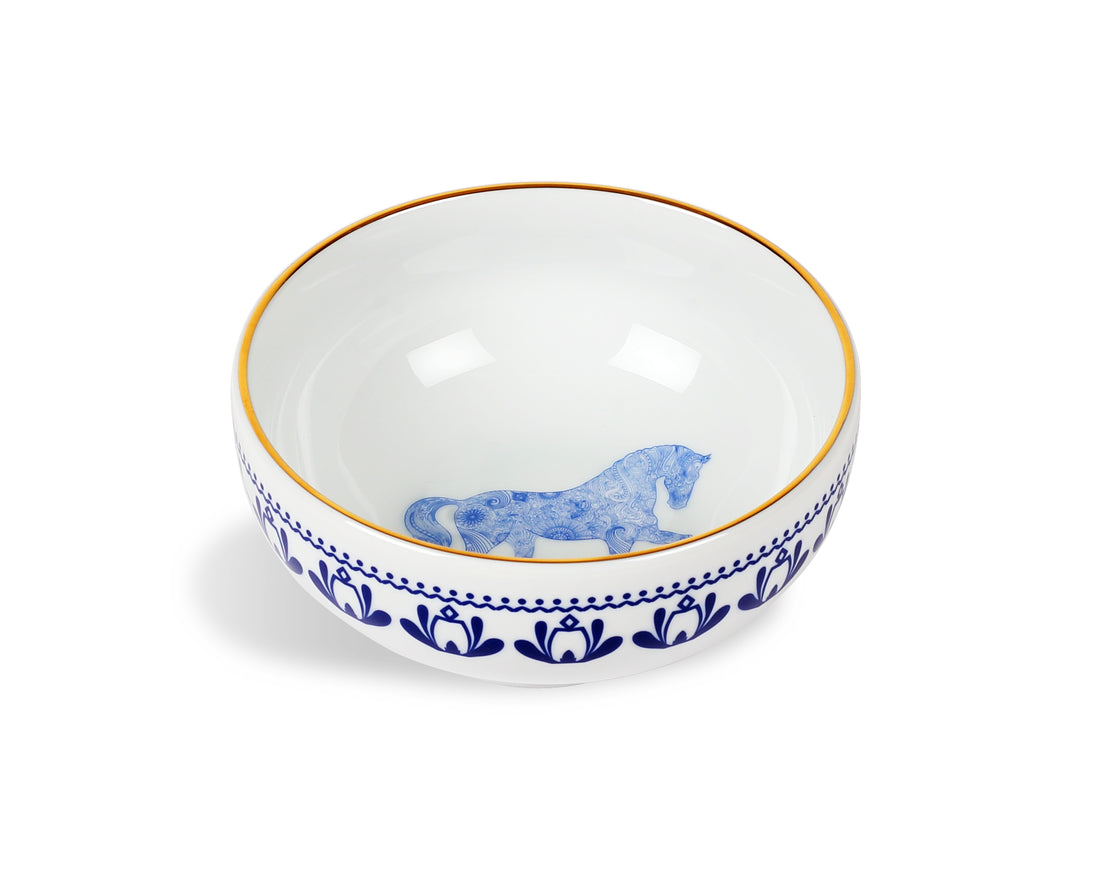 Horse Luck Blue Collection Kase 13 cm