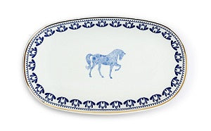 Horse Luck Blue Collection Meze Tabağı 29 cm