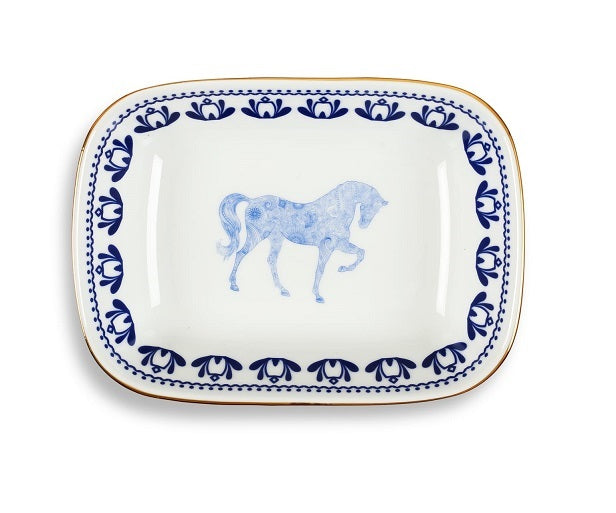 Horse Luck Blue Collection Meze Tabağı 17 cm