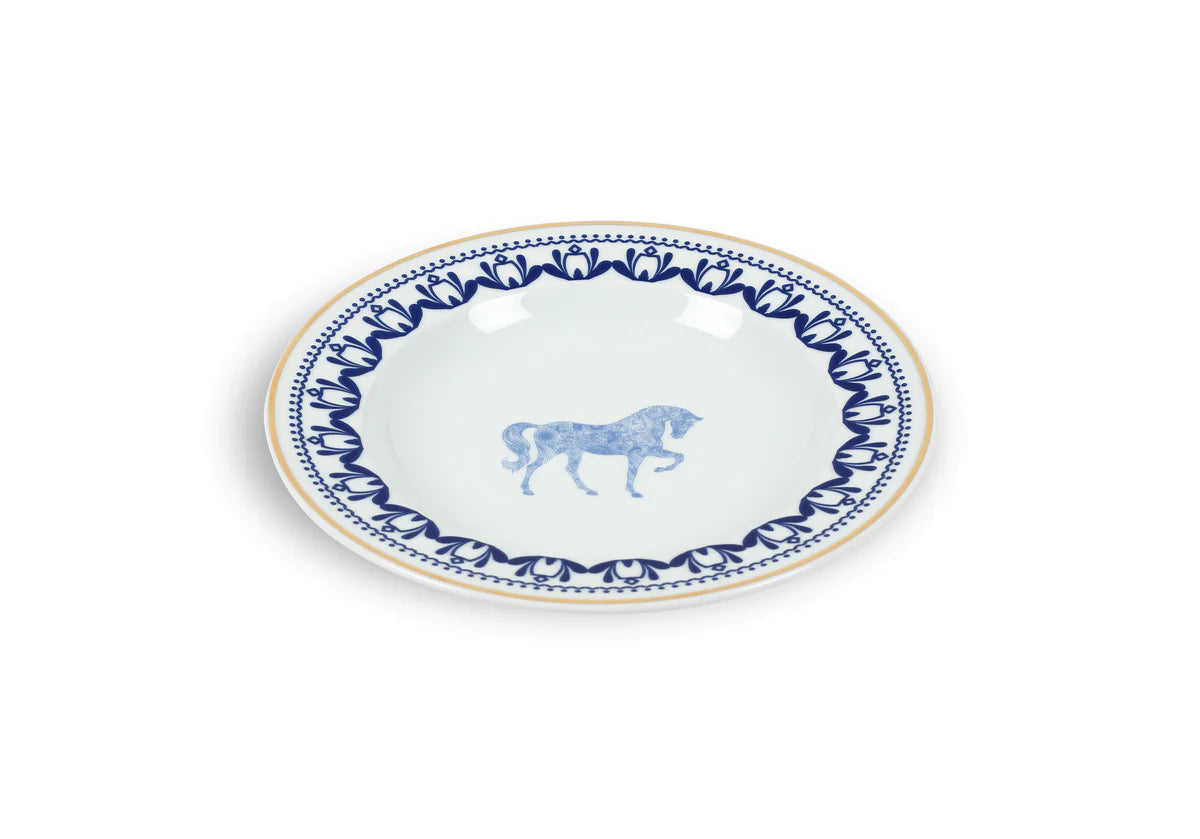 Horse Luck Blue Collection Tabak 22 cm