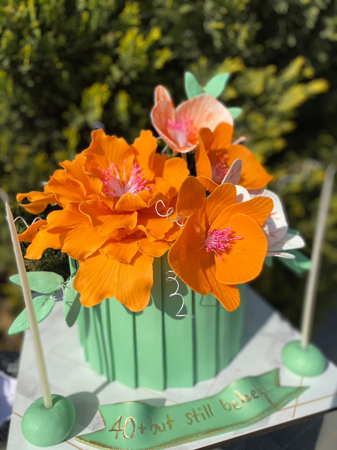 No:242 Şeker Hamurlu Tasarım Pasta