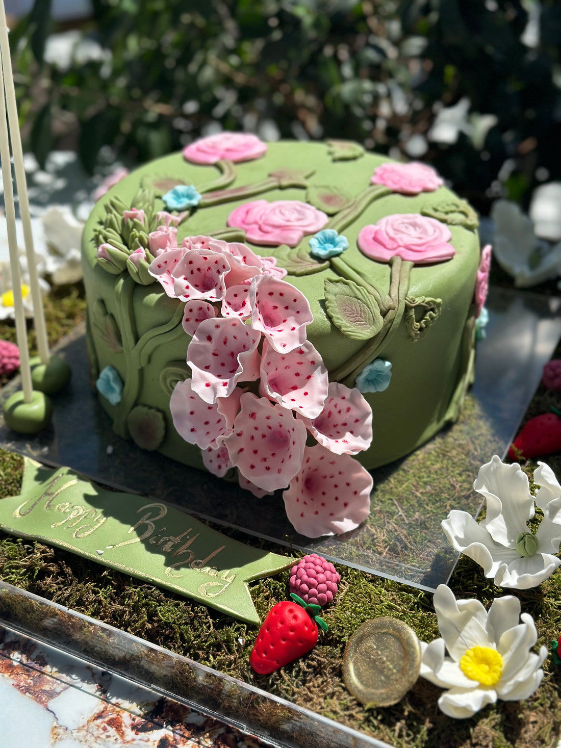 No:192 Şeker Hamurlu Tasarım Pasta