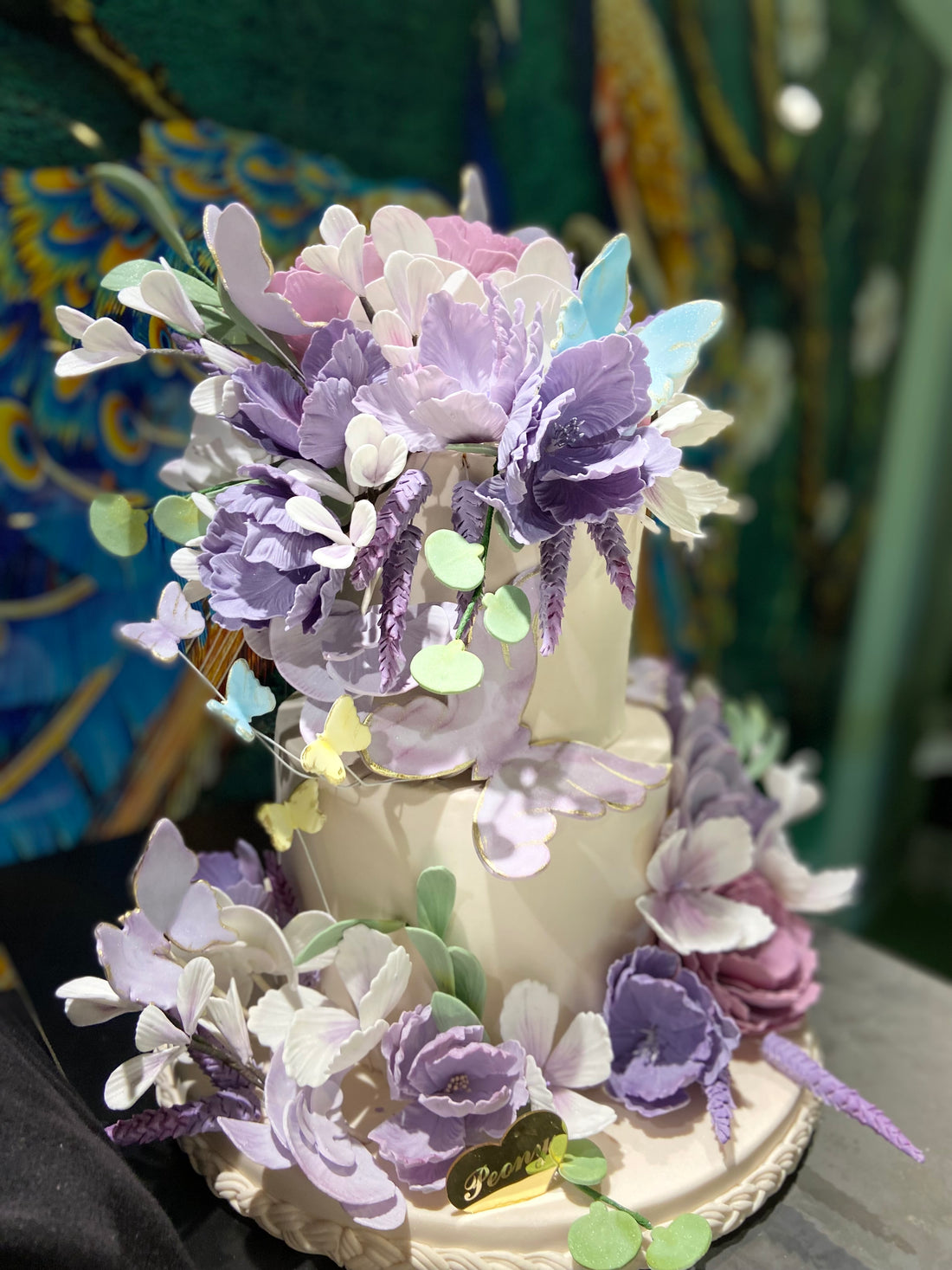 No:166 Şeker Hamurlu Tasarım Pasta