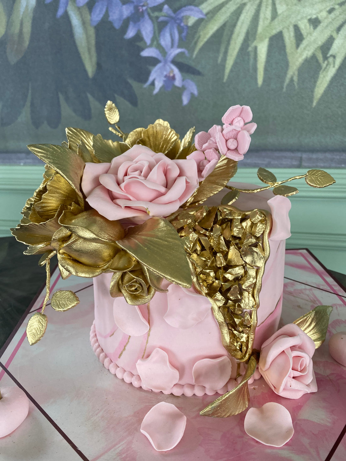 No:63 Şeker Hamurlu Tasarım Pasta