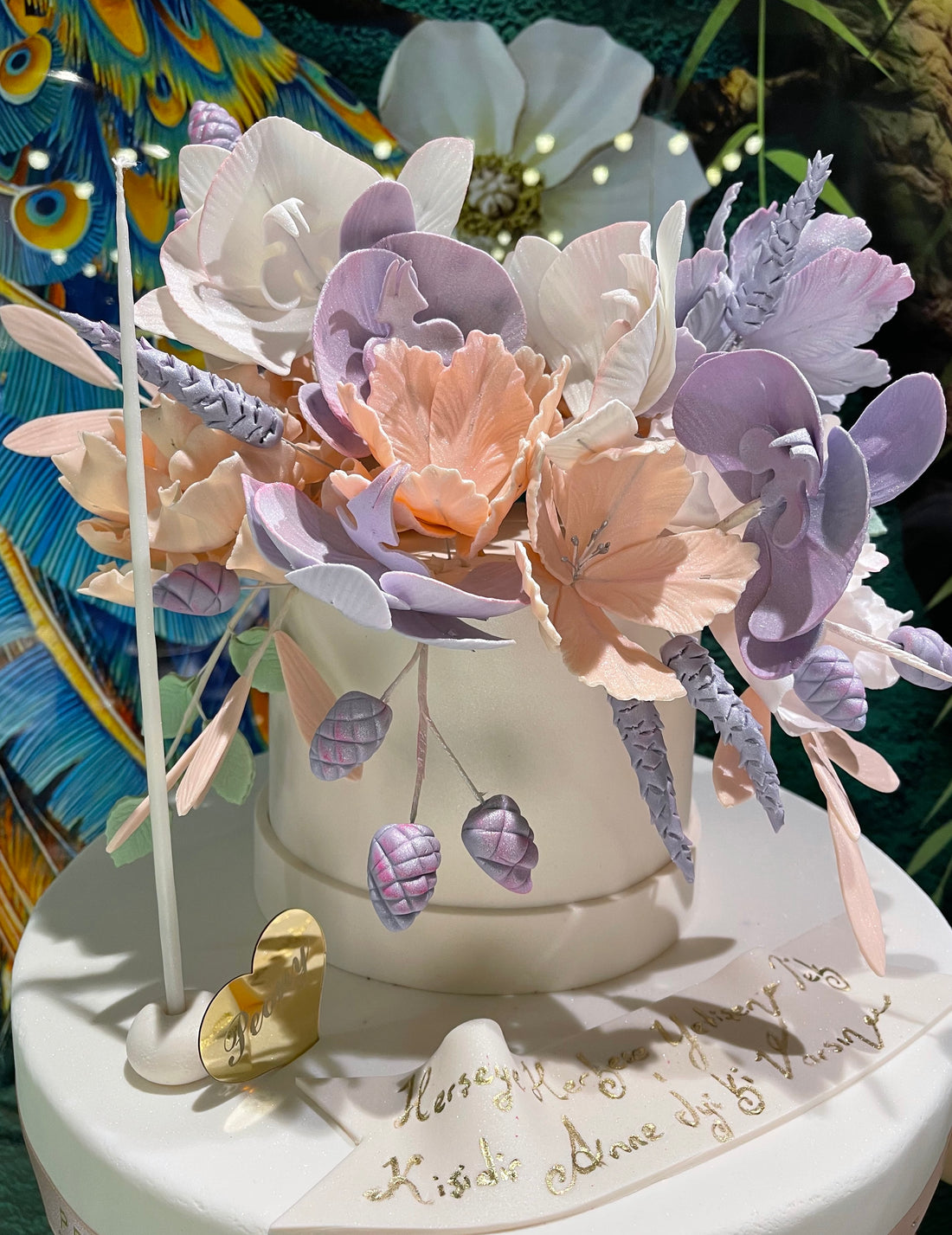 No:178 Şeker Hamurlu Tasarım Pasta