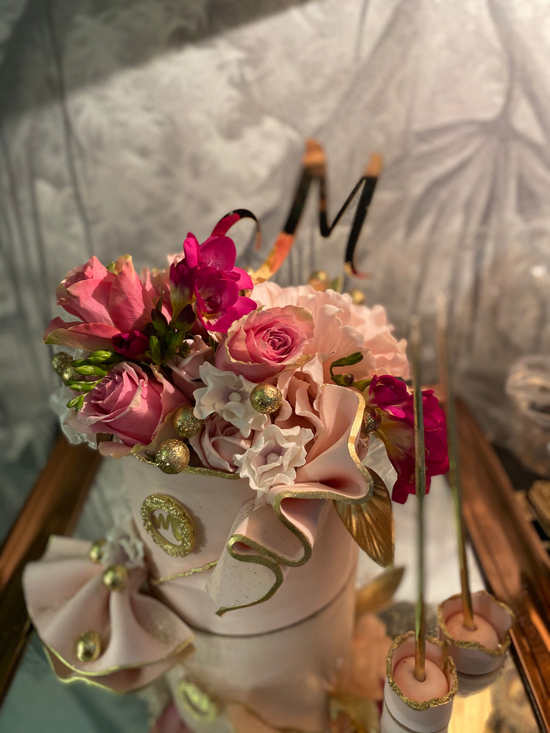 No:241 Şeker Hamurlu Tasarım Pasta