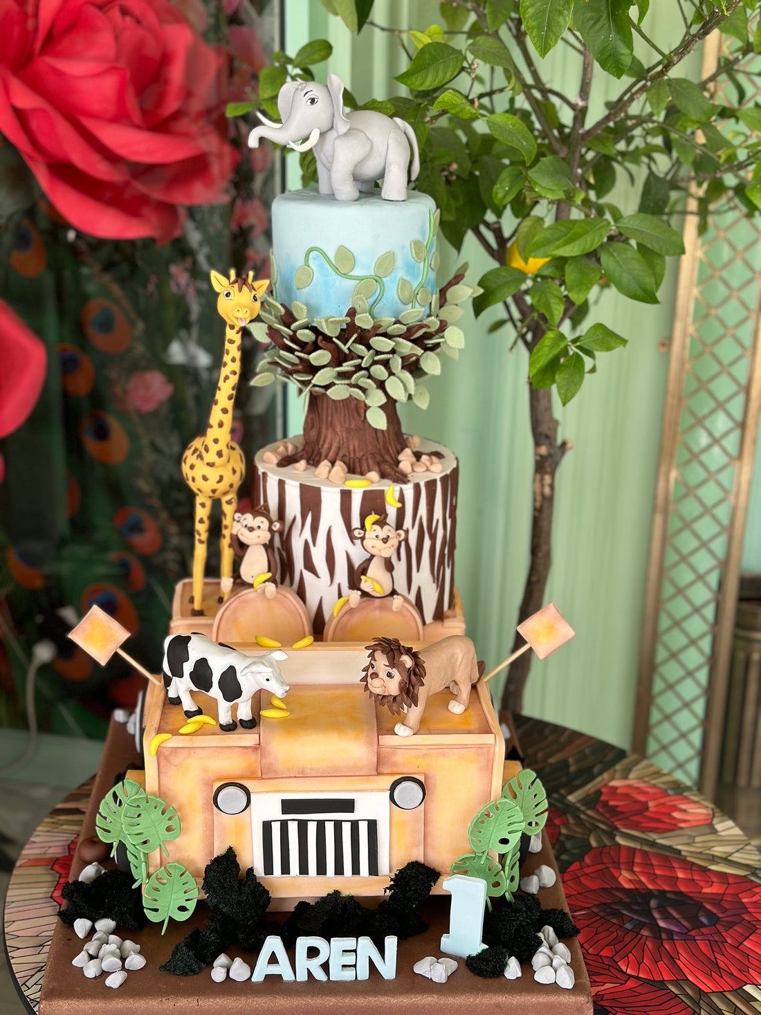 No:264 Şeker Hamurlu Tasarım Pasta