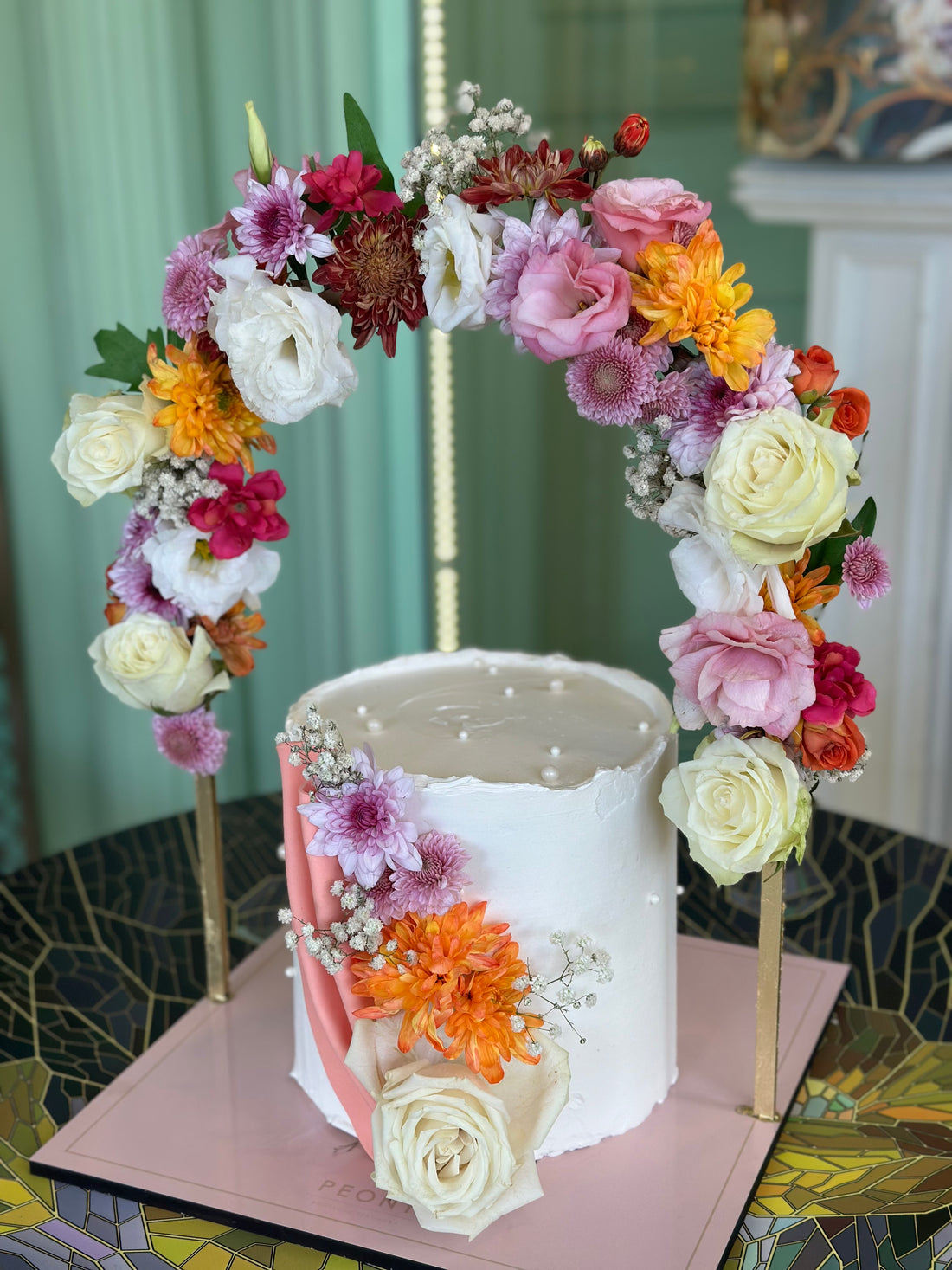 No:263 Kremalı Tasarım Pasta