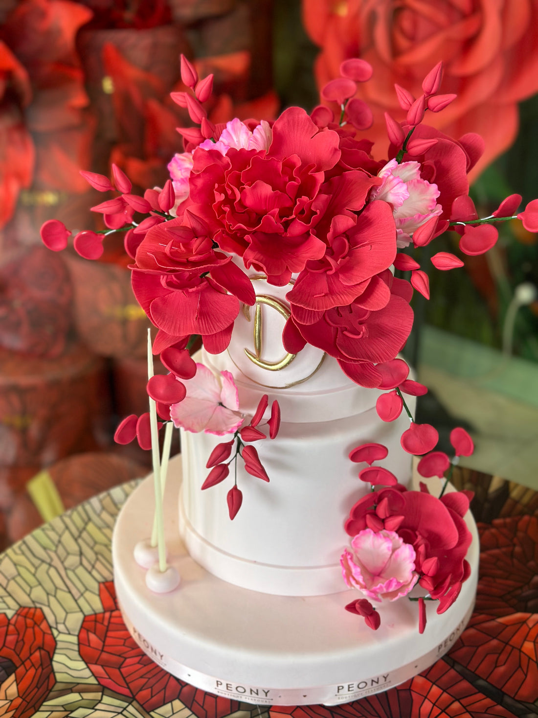 No:262 Şeker Hamurlu Tasarım Pasta