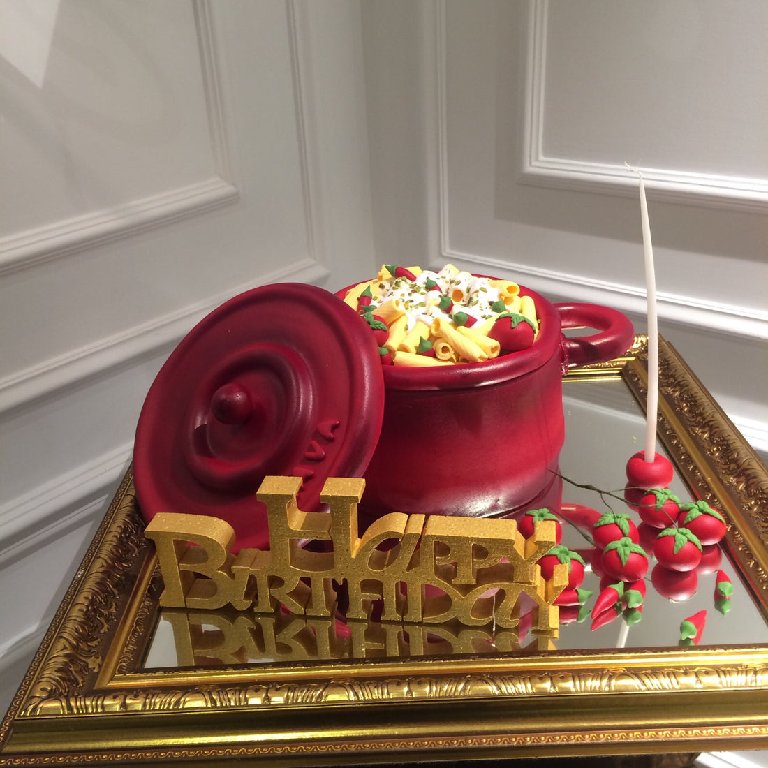 No:79 Şeker Hamurlu Tasarım Pasta