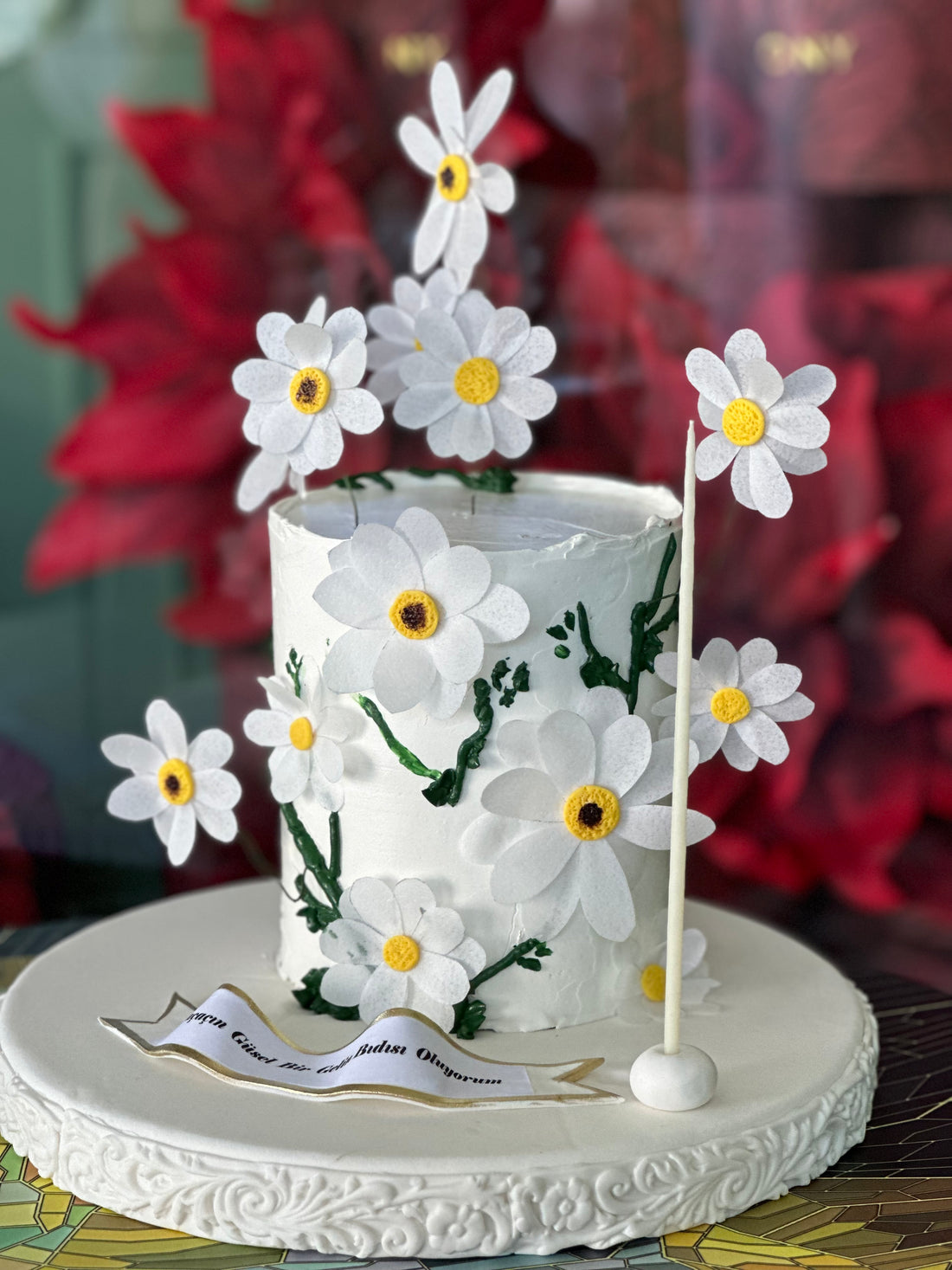 No:198 Kremalı Tasarım Pasta