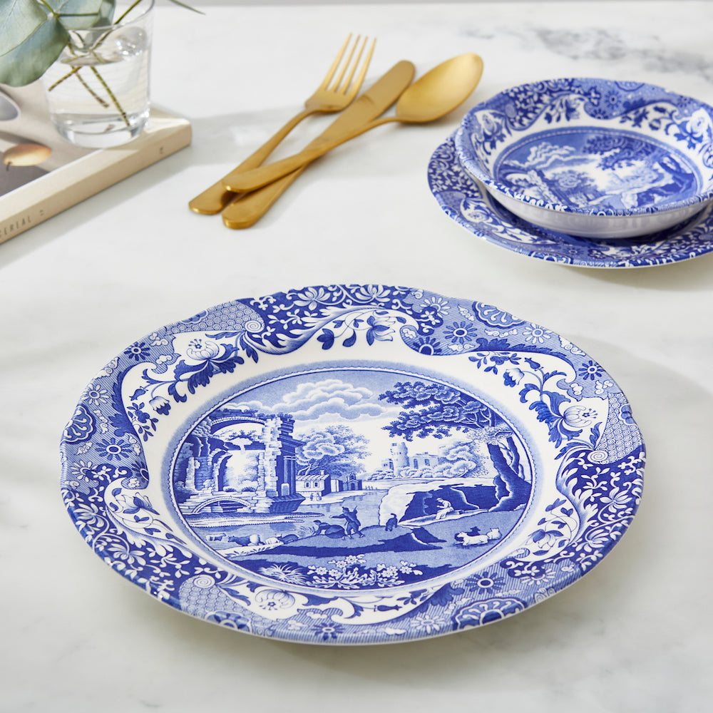 Blue Italian Yemek Tabağı 27 cm