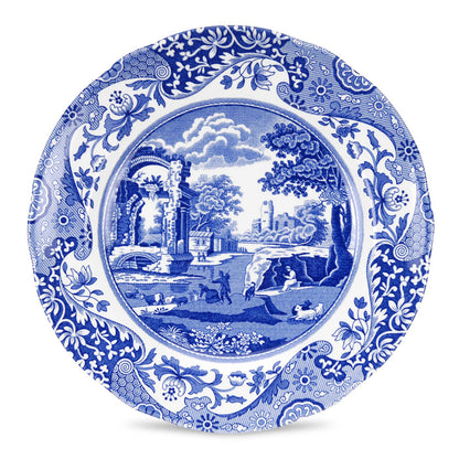 Blue Italian Pasta Tabağı 20 cm