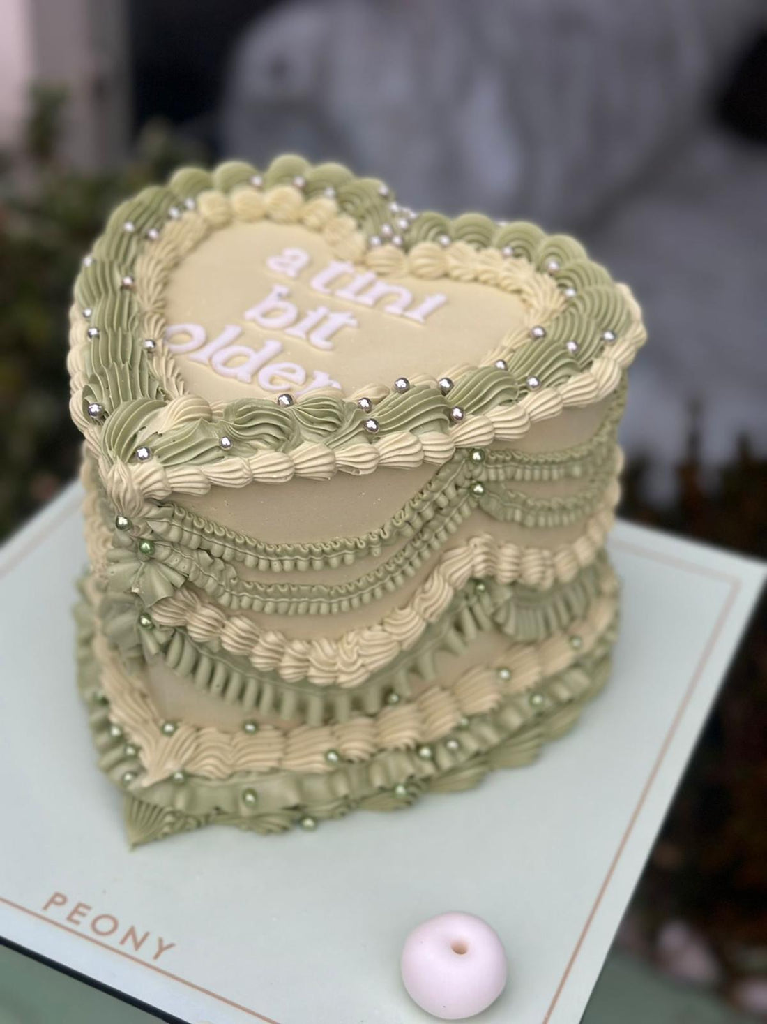 No : 303 Krema Detaylı Tasarım Pasta