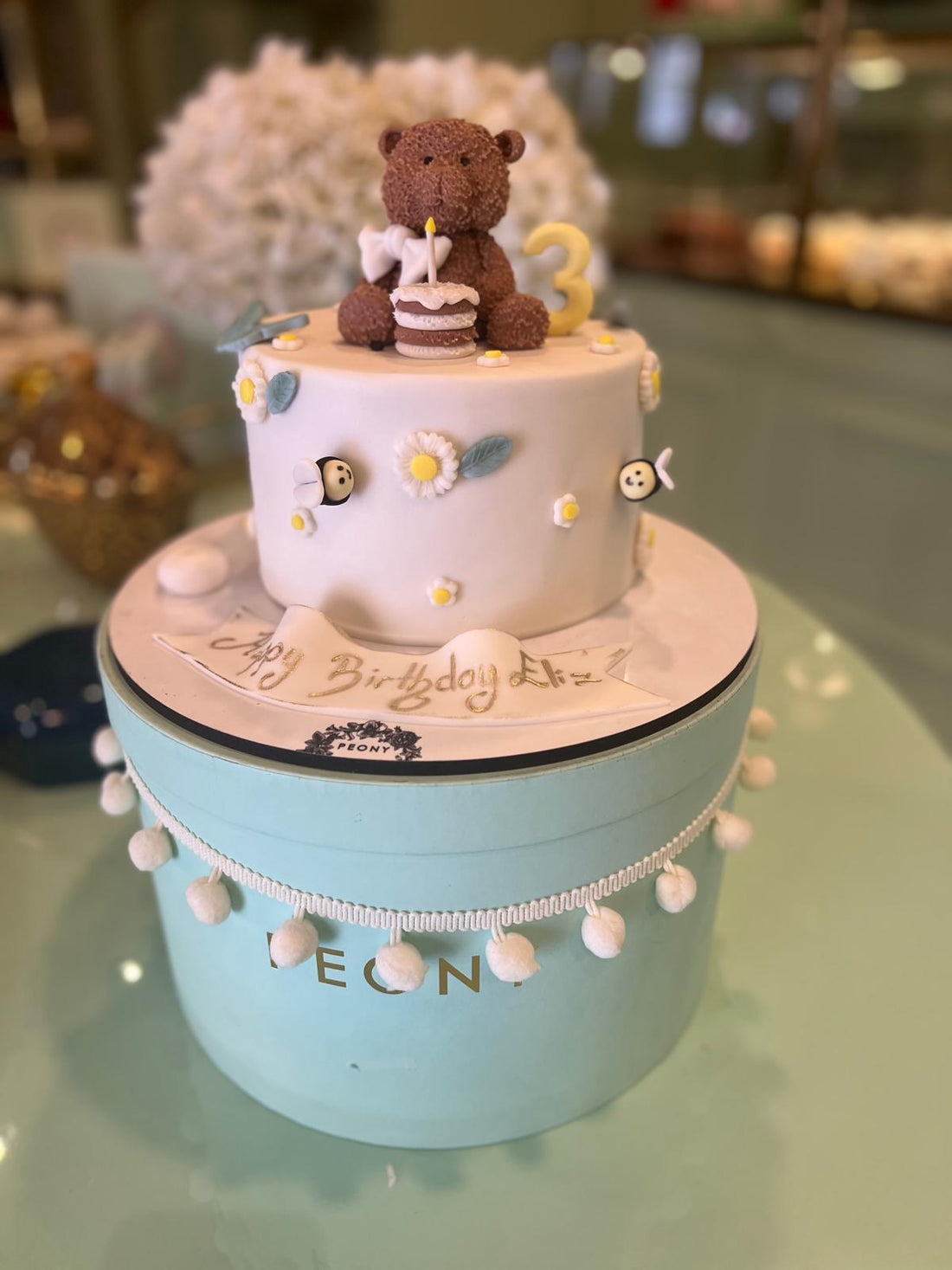 No: 284 Şeker Hamurlu Tasarım Pasta