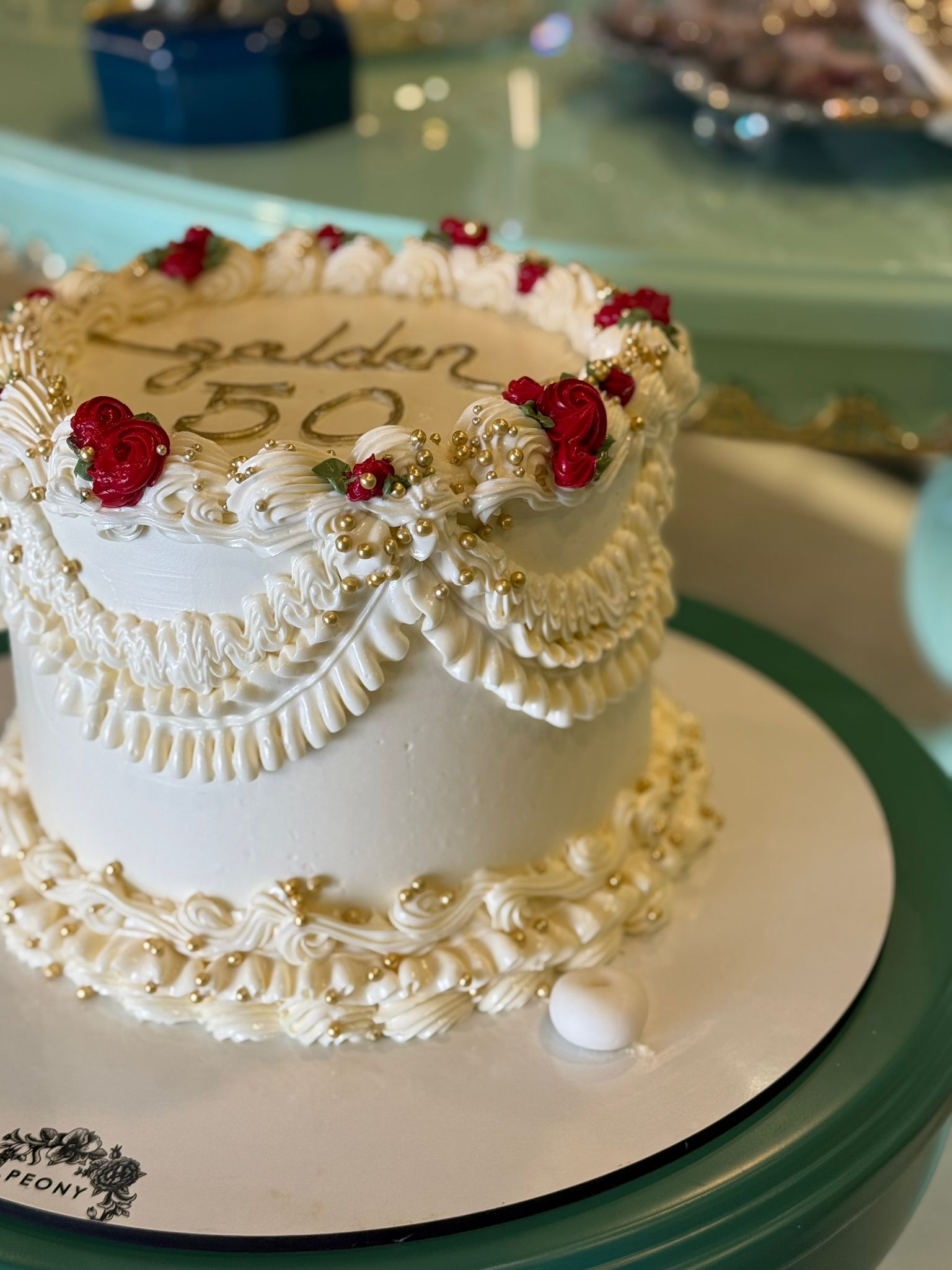 No: 285 Krema Detaylı Tasarım Pasta