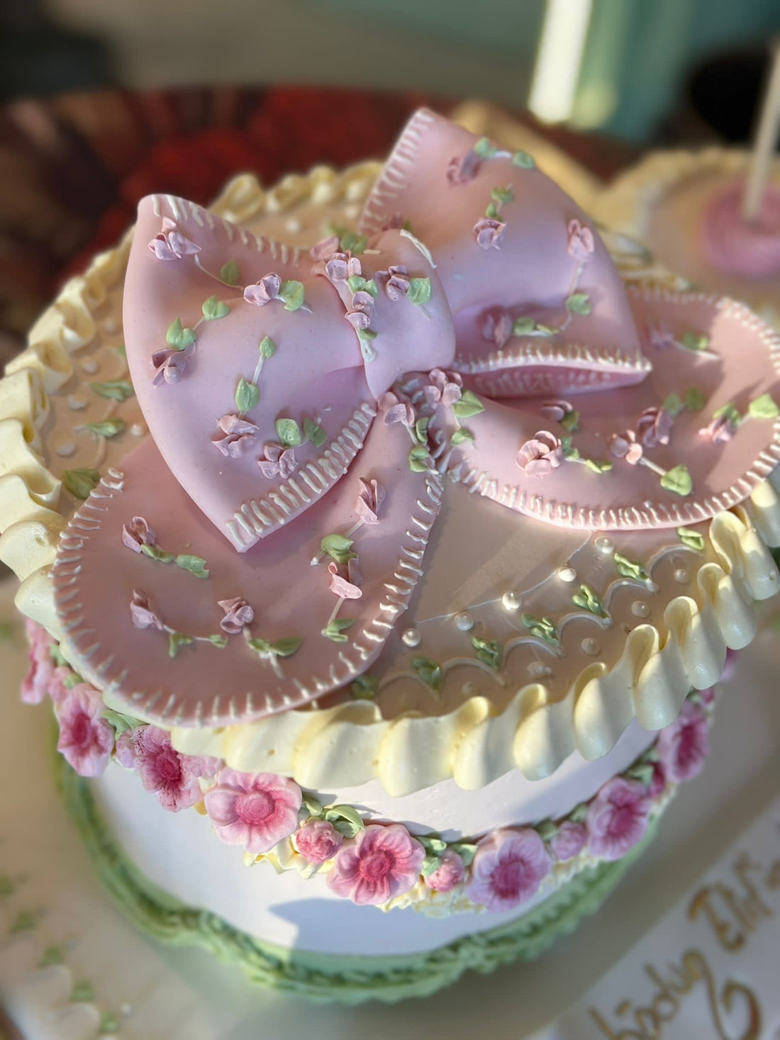 No:265 Kremalı Tasarım Pasta