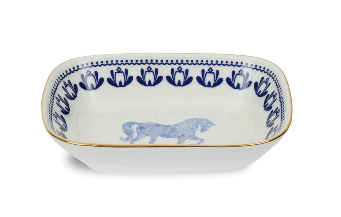 Horse Luck Blue Collection Meze Tabağı 17 cm