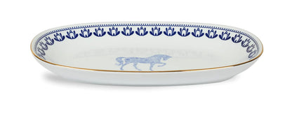 Horse Luck Blue Collection Meze Tabağı 34 cm