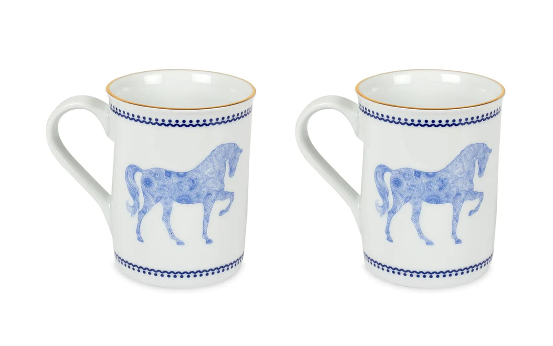 Horse Luck Blue Kupa